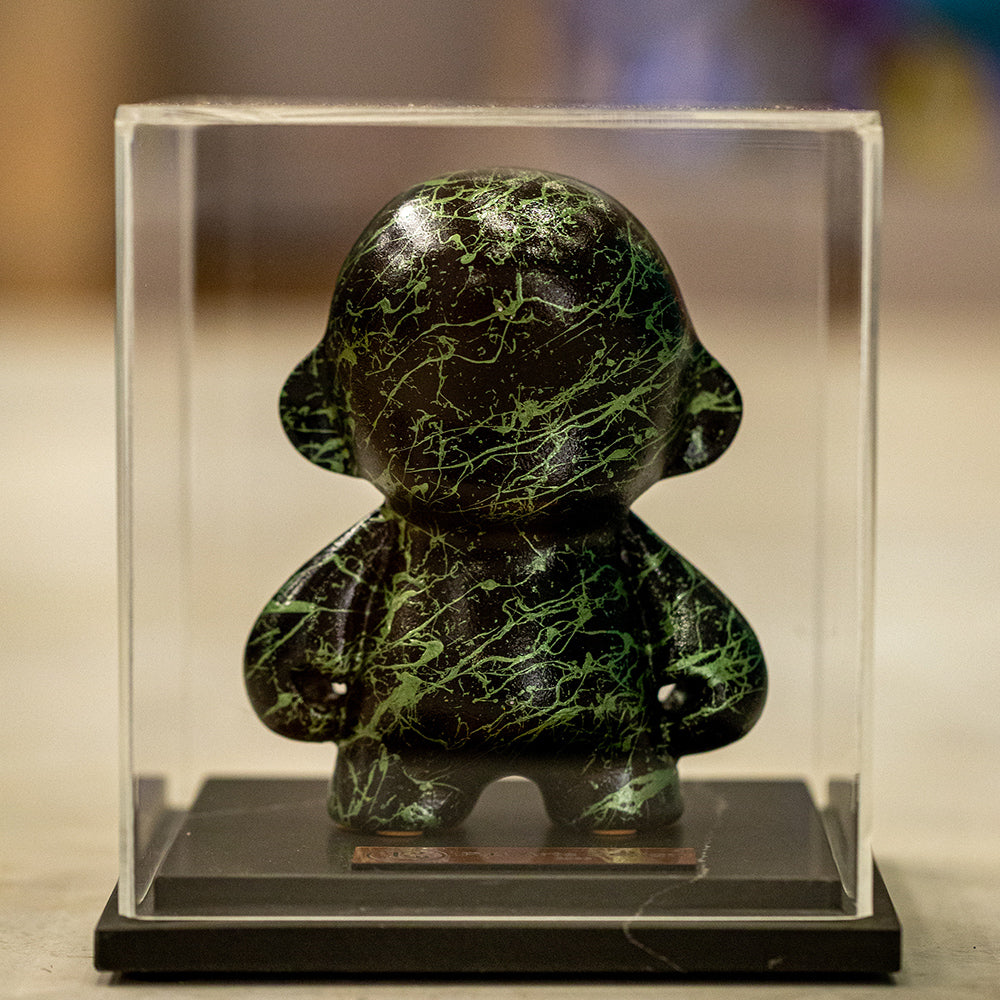 Mini Unny B Preto com Verde Metálico