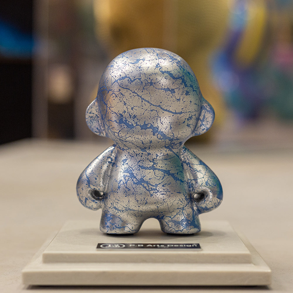 Mini Unny B Prata com Azul