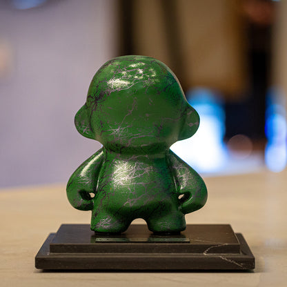 Mini Unny B Verde Militar com Preto Metálico