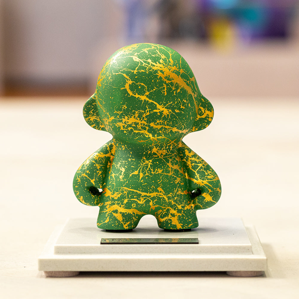 Mini Unny B Verde com Dourado