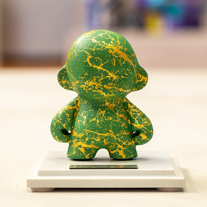 Mini Unny B Verde com Dourado