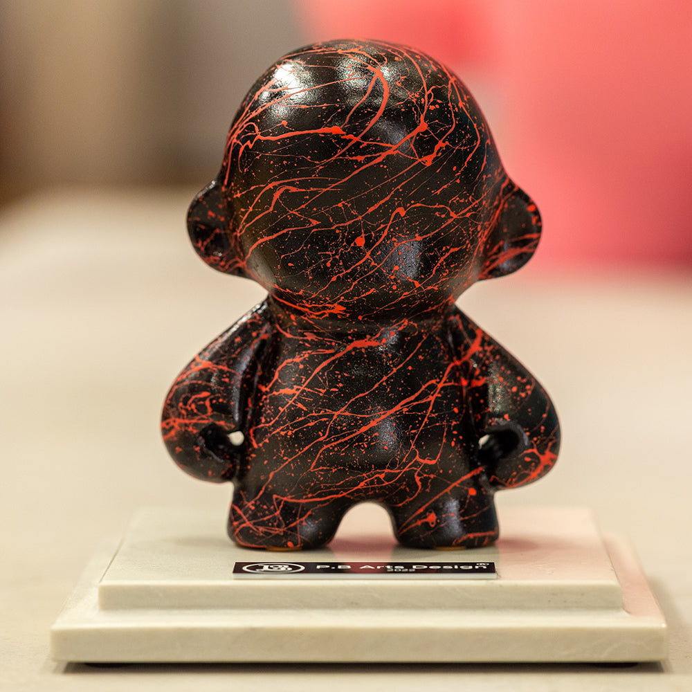 Mini Unny B Preto com Vermelho