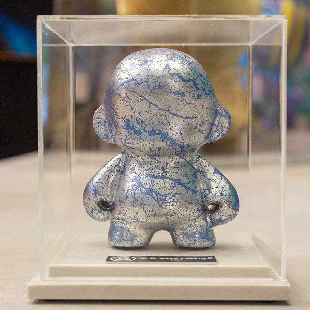 Mini Unny B Prata com Azul