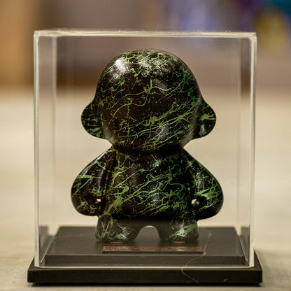 Mini Unny B Preto com Verde Metálico
