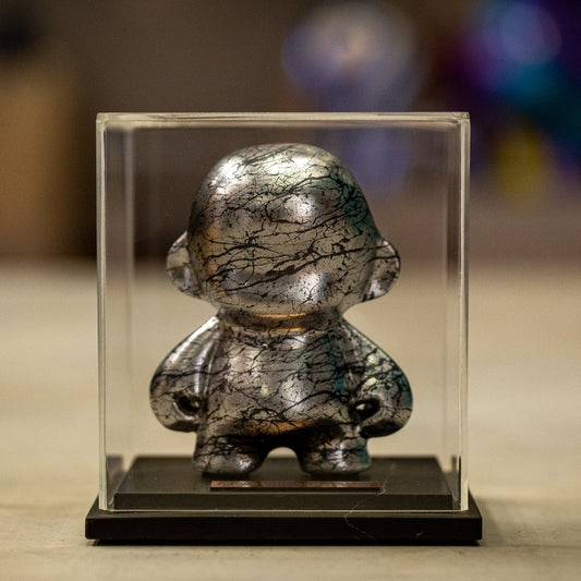 Mini Unny B Prata com Preto