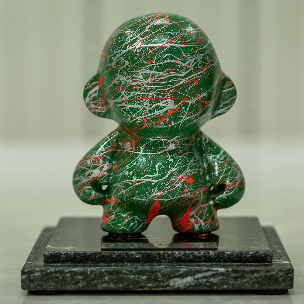 Mini Unny B Verde Rosa e Prata