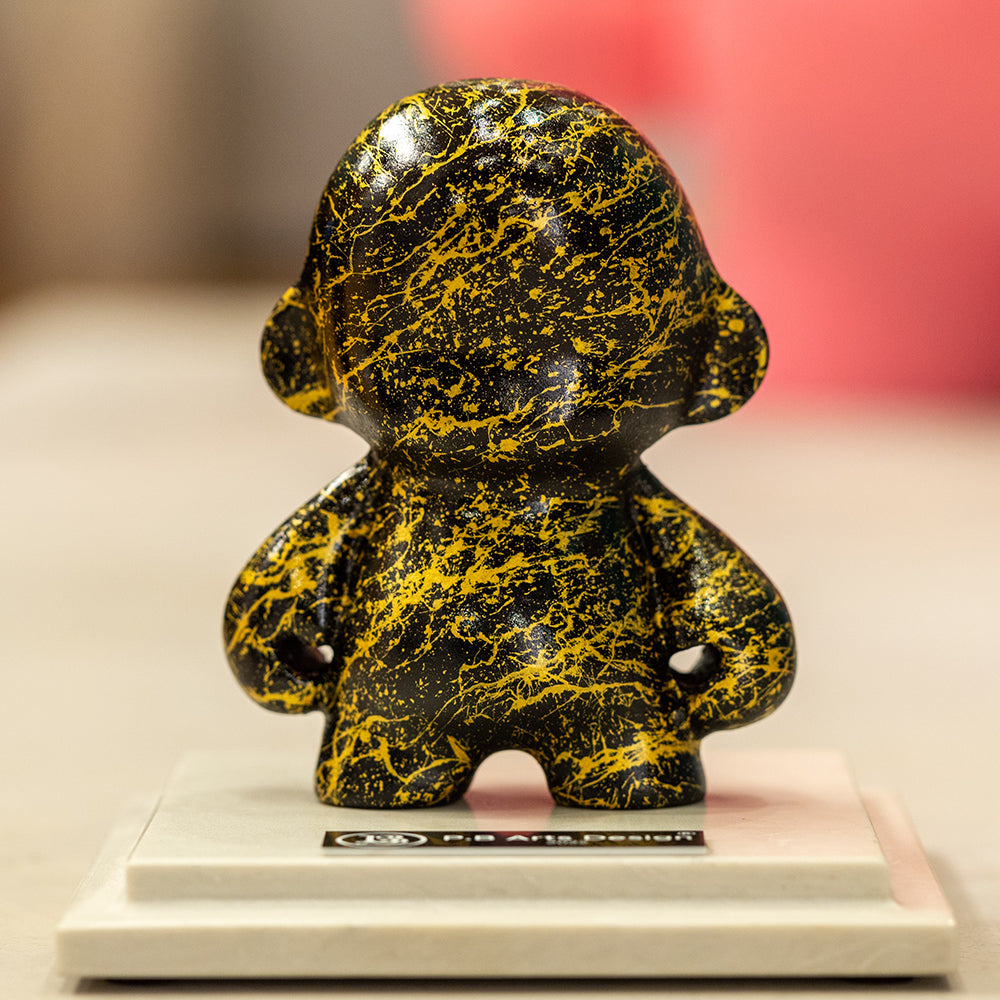 Mini Unny B Preto com Dourado