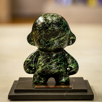 Mini Unny B Preto com Verde Metálico