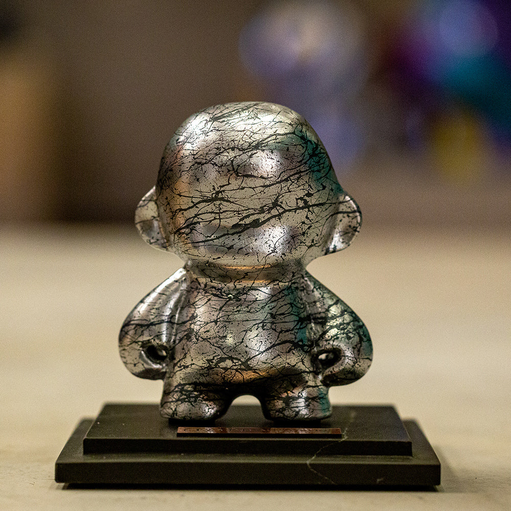 Mini Unny B Prata com Preto