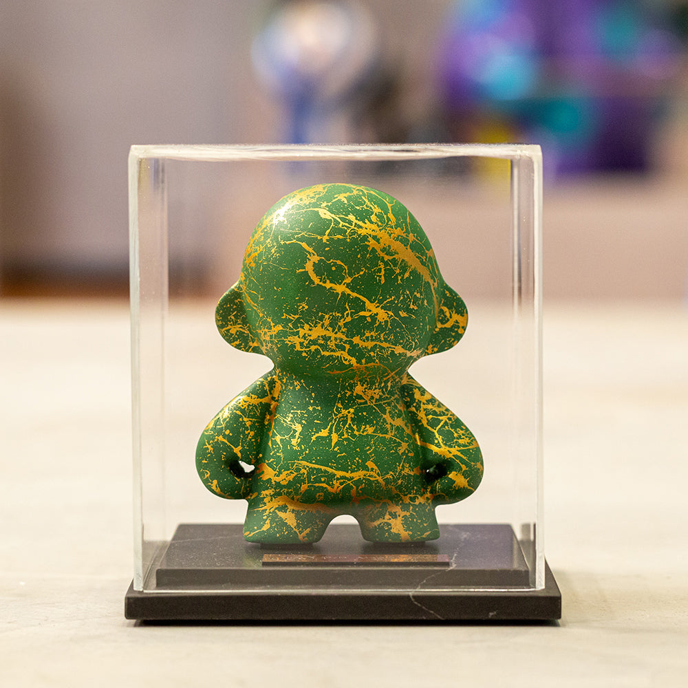 Mini Unny B Verde com Dourado
