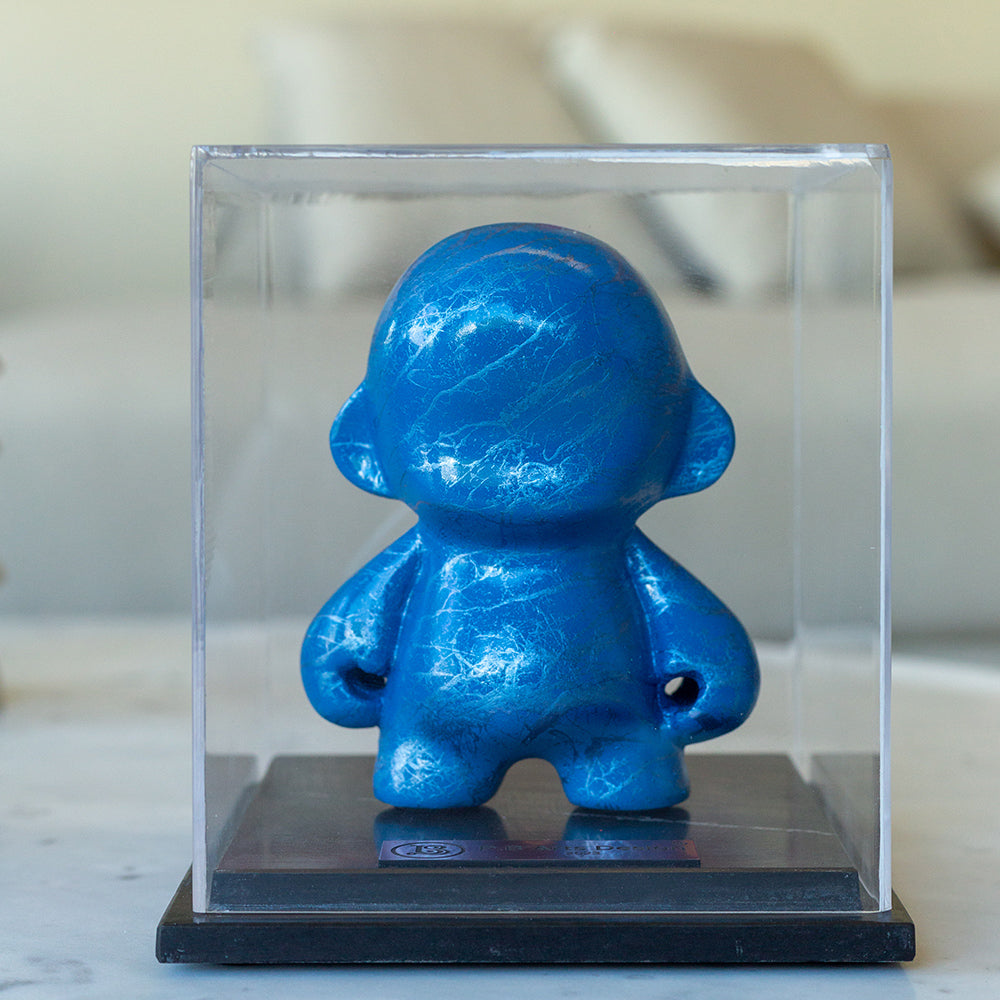 Mini Unny B Azul com Azul Metálico