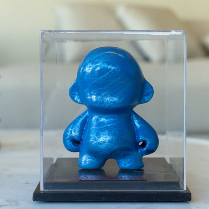 Mini Unny B Azul com Azul Metálico
