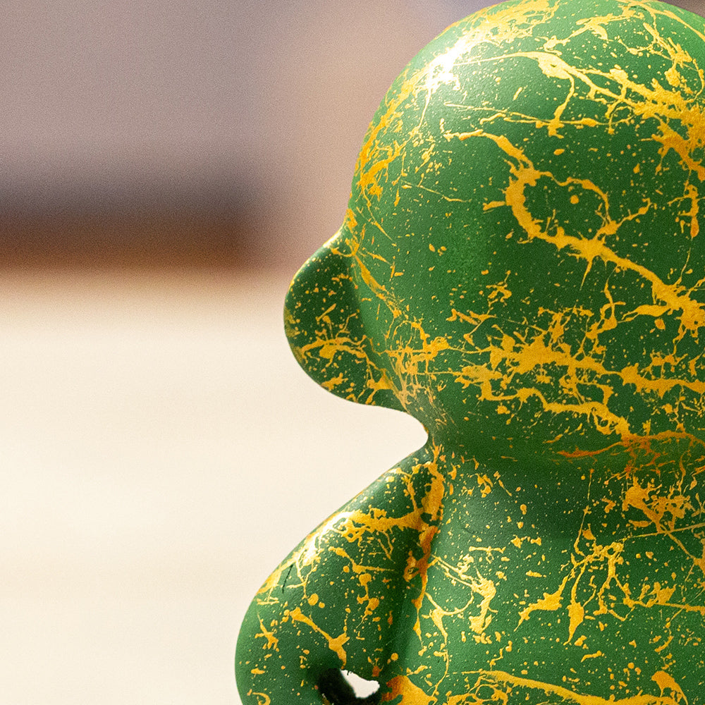 Mini Unny B Verde com Dourado